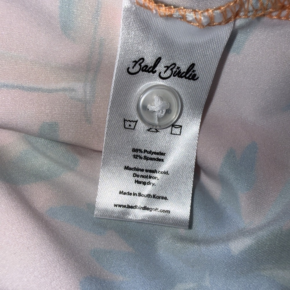 Bad Birdie Men's Sz L‎ Performance Polo Golf Shirt Hotel California UFC Logo - Picture 6 of 7